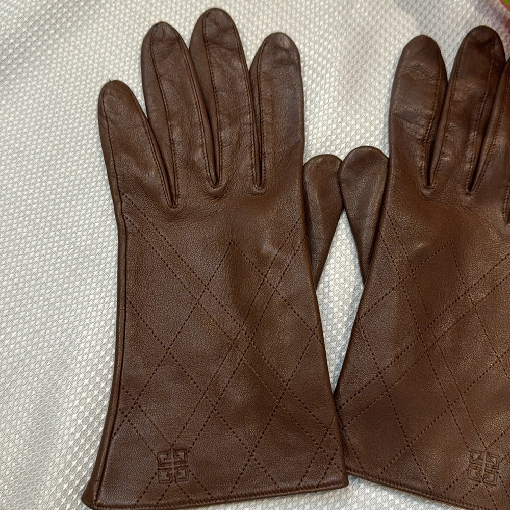 Authentic Givenchy Leather Gloves - image 2